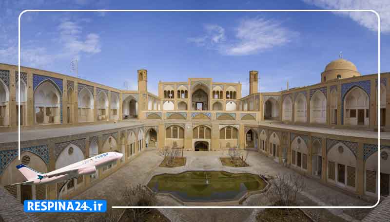 خرید اینترنتی بلیط هواپیما کاشان